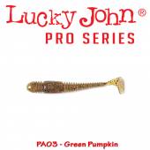 Lucky John Pro Series Tioga 2.4'', 6,1cm/PA03, Green Pumpkin', 9buc/plic