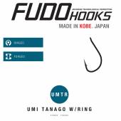Carlige Fudo Umi Tanago with Ring (UMTR-TF) nr.6, TF-Teflonat, 12buc/plic