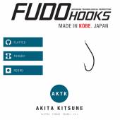 Carlige stationar FUDO Akita Kitsune (AKTK-BN) Nr.14, BN-Black Nickel, 19buc/plic