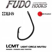 Carlige Fudo Light Circle Mutsu (LCMT-BN) nr.1/0, BN-Black Nickel, 7buc/plic