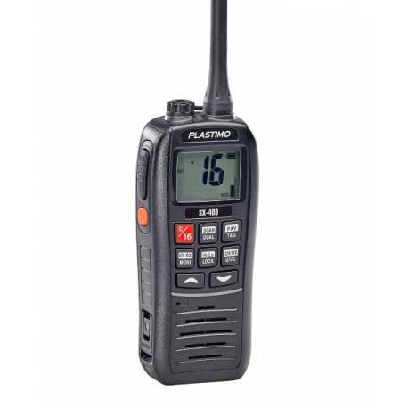 Statie radio nautica VHF PLASTIMO SX-400, 5W, IPX7