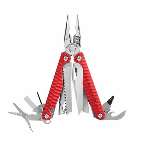 Multi-tool LEATHERMAN Charge Plus G10 Rosu, 19 functii