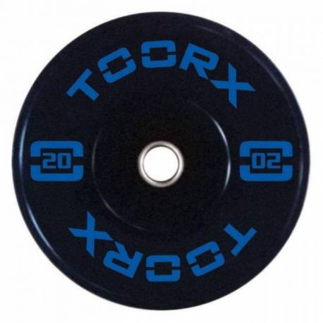 Greutate disc olimpic TOORX 20 KG, Negru, ø 45mm
