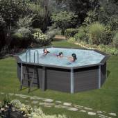 Set piscina compozit GRE Avantgarde KPCOV52, ovala, 524x386xh124cm