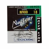Carlige COLMIC NUCLEAR N900, Nickel, Nr.20, 20 buc./plic