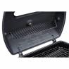 Gratar pe gaz Grillchef Landmann 12344, 5.5 KW, 2 arzatoare, suprafata de gatit 54x36 cm