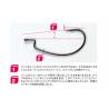 CARLIGE OFFSET DECOY WORM 17 Kg NR.5/0