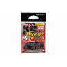 Carlige offset DECOY WORM 13 KG HYPER, Nr.4/0, NS Black, 4 buc./plic