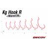 CARLIGE OFFSET DECOY WORM 17R Kg NR.1/0 Blood Red