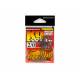 Carlige offset DECOY WORM 25 KG WIDE, NS Black, NR.3/0, 6 buc./plic