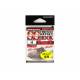 Carlige offset DECOY WORM S.S. NR.4, NS Black, 9 buc./plic