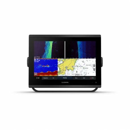 Sonar GARMIN GPSMAP 1223xsv SideVü, ClearVü şi CHIRP tradiţional cu harta de bază a lumii