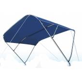 Parasolar barca GFN Bimini Top - 3 arches, inox, 185x200x140cm