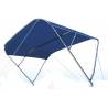 Bimini top GFN 127111, 3 arcade, inox, latime 185cm, lungime 200cm, inaltime 140cm