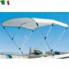 Parasolar barca GFN Luxury Bimini Top "MADE IN ITALY" - 3 arches, aluminiu, 170x180x112cm