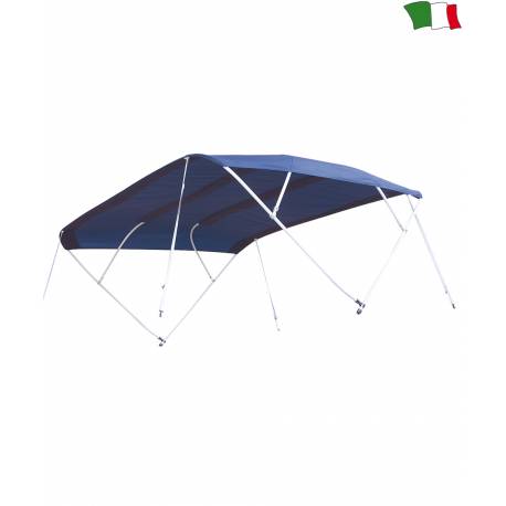 Parasolar barca SIXTY 175 Bimini Top - 4 arches, aliaj marinizat, 175x255x140cm