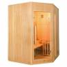 Sauna traditionala finlandeza de colt FRANCE SAUNA ZEN 3C, 3 persoane, 150x150x200cm