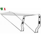 Bimini Top telescopic pentru roll-bar, inox AISI 316, 145x205x120cm