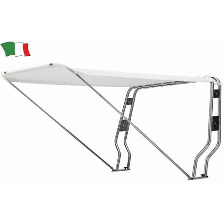 Bimini Top telescopic pentru roll-bar, inox AISI 316, 145x205x120cm