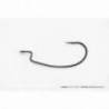 Carlige offset DECOY Worm 37 KG Narrow Nr.3, NS Black, 9 buc/plic