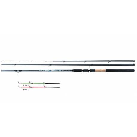 Lanseta JAXON Tenesa Feeder 3.30m, 50-100g, 3 tronsoane + 2 varfuri