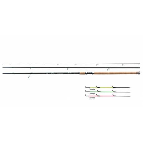 Lanseta feeder JAXON GREEN POINT FEEDER, 3.60m, 50-150g, 3 segmente