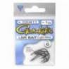 Carlige stationar GAMAKATSU LIGHT Wire Black, Nr.6, 15buc/plic