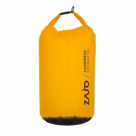 Sac Impermeabil ZAJO Compress Drybag, 15L, Culoare Galben
