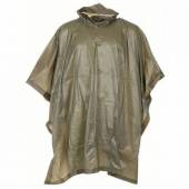 Poncho cu gluga din vinyl verde, 200 x 127 cm MFH