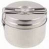 Set 3 vase camping inox MFH