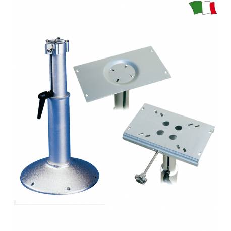 Suport telescopic scaun barca GFN 125953, baza mare, fara placa de montare scaun