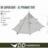 Cort camping DD Hammocks SuperLight Pyramid Tent XL, pentru 2 persoane