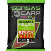 Pelete SENSAS MINI STICKY SPICY CRAZY 700G