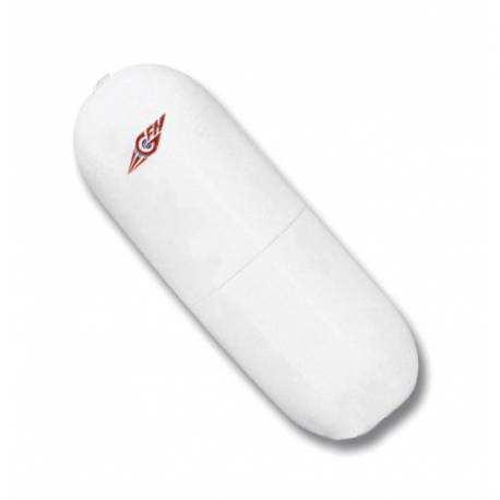 Fender gonflabil GFN 490579, PVC, alb, diametru 30cm, lungime 80cm