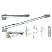 Suport telescopic pentru masa GFN 125801, aliaj anodizat