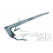 Ancora barca GFN 033100 FORCE, inox AISI 316, 10kg