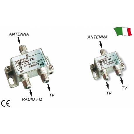 Splitter cu 2 căi pentru antena GLOMEX V9147