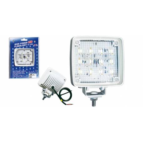 Proiector nautic GFN 639024, 12 LEDuri, 9-36V, IP67, 950 Lumeni