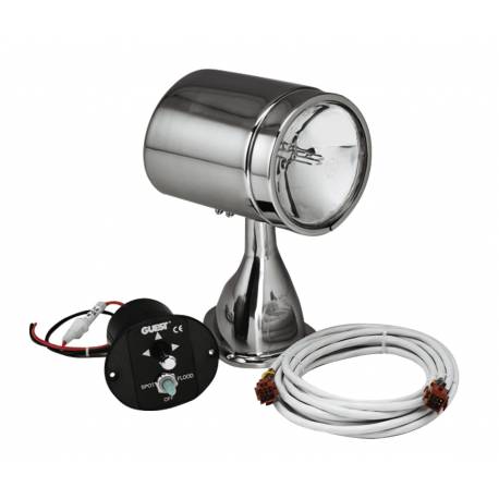 Proiector nautic pivotant GFN 639026, inox, spot/flood, control joystick, 12V, 30000 - 70000 candels