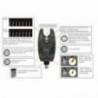 Trusa 4 avertizori electronici + receiver CORMORAN PRO CARP F4000