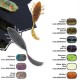Grub HERAKLES LEFTAIL 3.5'' 8.9cm BLACK / RED FLK