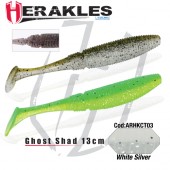 GHOST SHAD 13cm WHITE / SILVER