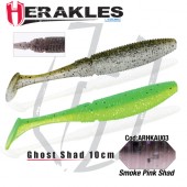 GHOST SHAD 10cm SMOKE / PINK SHAD