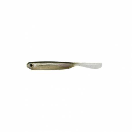 Shad TIEMCO PDL Super Livingfish 3" 7.6cm culoare 02 Pearl Smelt 7buc/plic