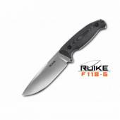 Cutit RUIKE F118 Verde, lamă oțel 14C28N, 11cm