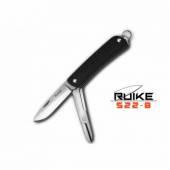 Multifunctional RUIKE S22, 3 functii, otel 12C27, Negru