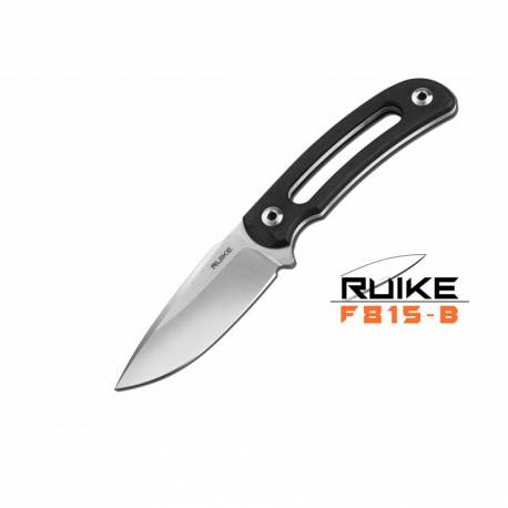 Cutit RUIKE F815, otel 14C28N, Black, lama 9cm