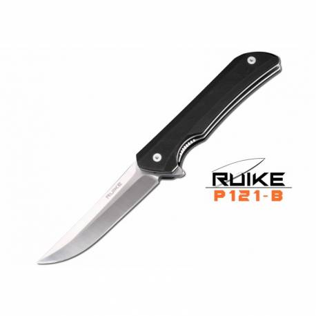 Briceag RUIKE P121-B Hussar, otel 14C28N, Black, lama 9.2cm