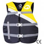 Vesta sporturi nautice SPINERA SAFETY VEST - 50N, marime universala, galben - negru