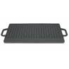 Plita din fonta cu 2 fete si manere GRILLCHEF GC 15937, 50 x 23.5 cm